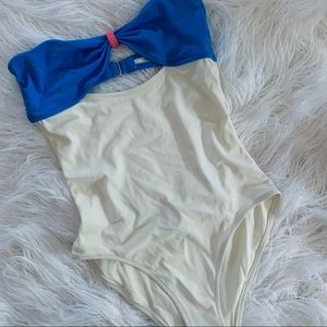 Solid & Striped + Poppy Delevinge Cutout Swimsuit